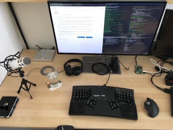 Desk setup Desk setup