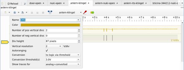 sigrok PulseView screenshot sigrok PulseView screenshot