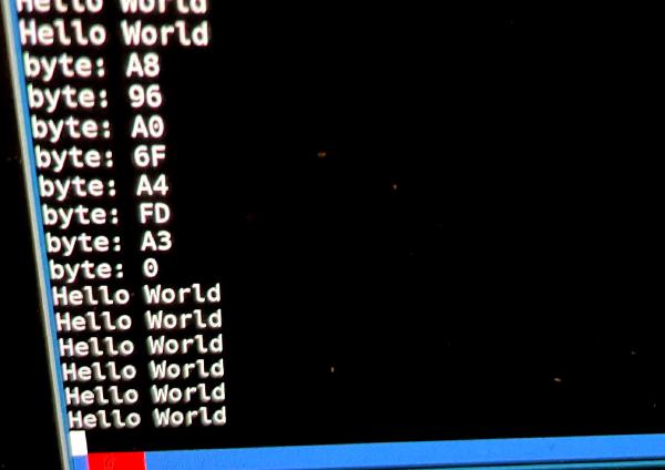 Teensy 4 UART decodes SCS Teensy 4 UART decodes SCS