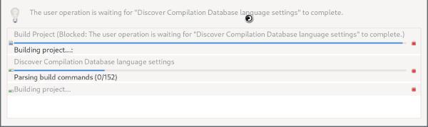 Compilation Database progress