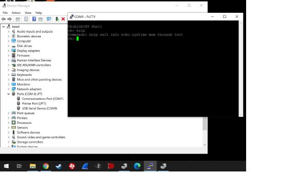 USB virtual serial device on Windows 10