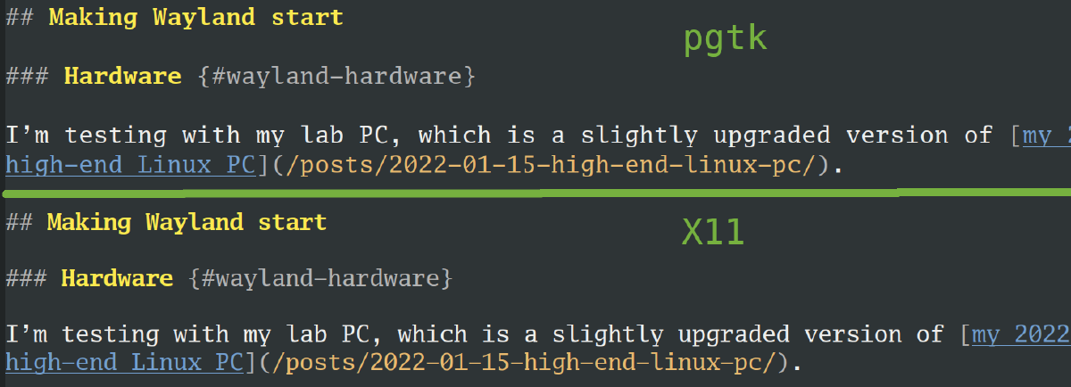 Can I finally start using Wayland in 2026? - Michael Stapelberg
